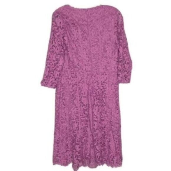NWOT Jessica London Crochet Overlay Dress - Size 14W - Picture 2 of 5